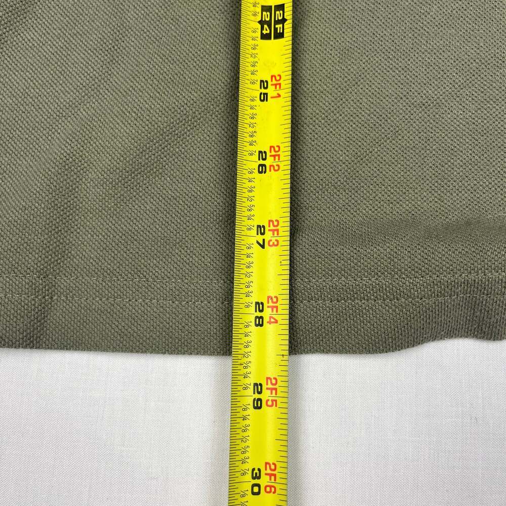 ADIDAS CLIMACOOL PALM AIRE MEN'S GOLF POLO SHIRT GRAY BLUE PIN XL USED POLYESTER - Picture 9 of 10